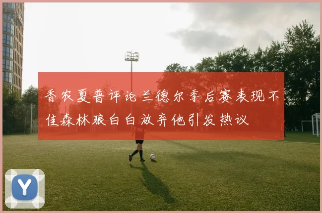 香农夏普评论兰德尔季后赛表现不佳森林狼白白放弃他引发热议